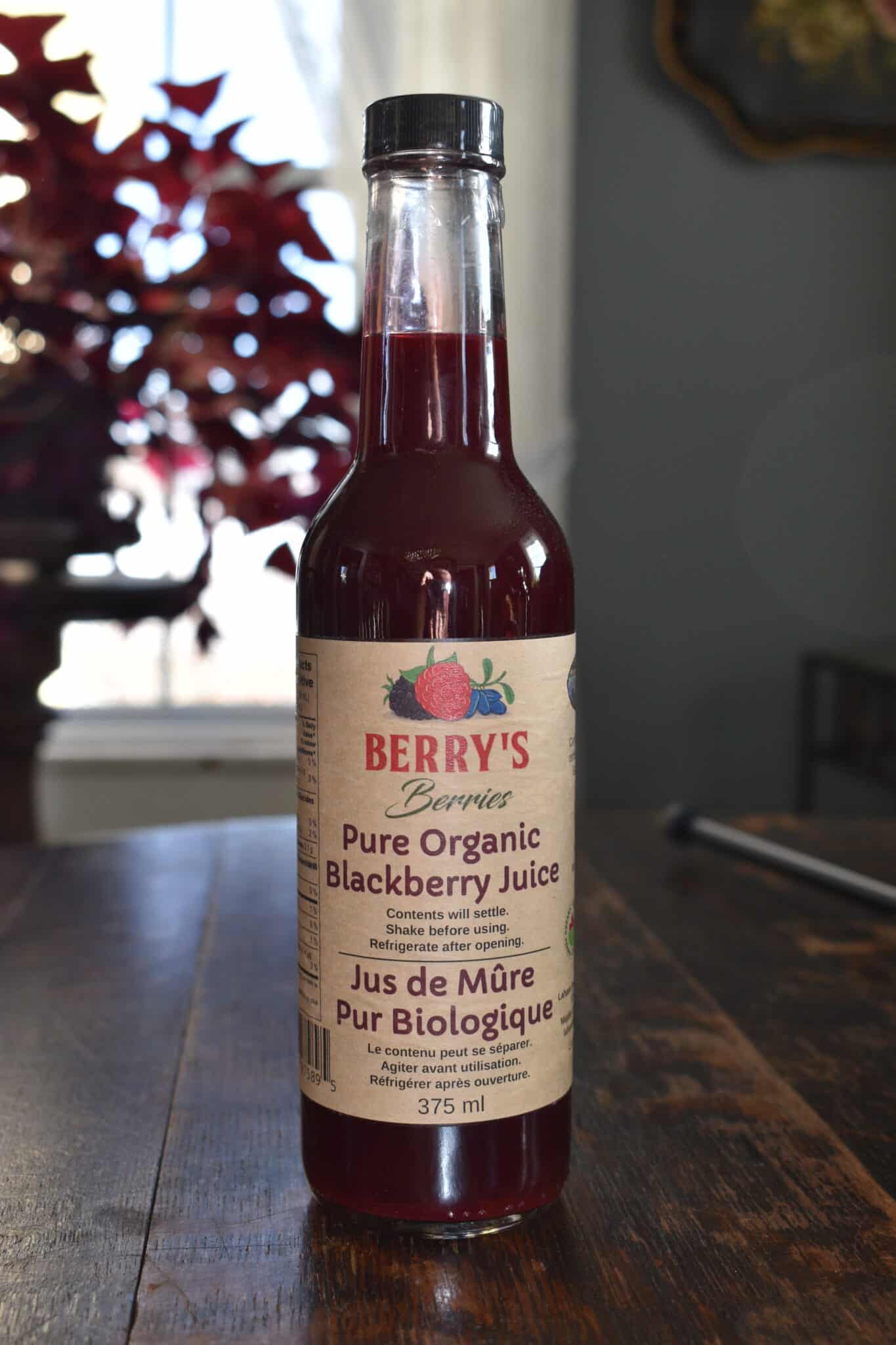 DSC_0643 Pure Organic Blackberry Juice